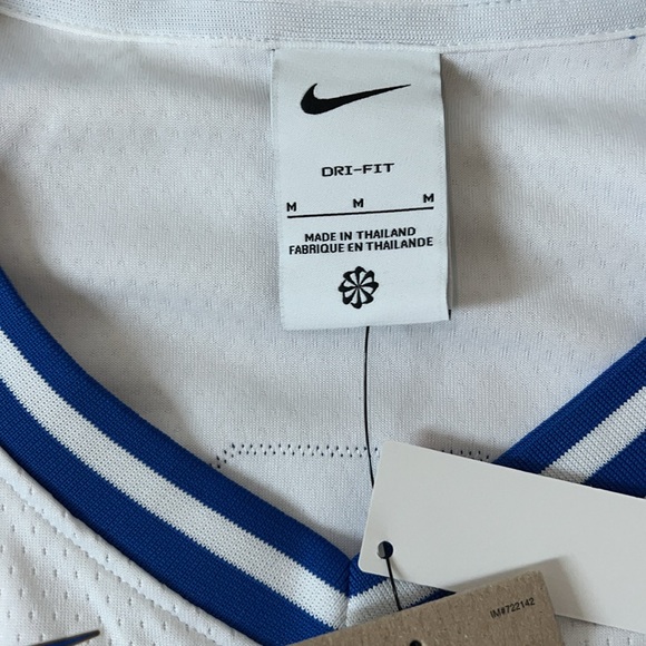 Duke White and Blue Basketball Jersey Size Medium - Picture 3 of 7